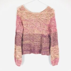 Anthropologie Ecote Wool & Mohair Blend Sweater S
